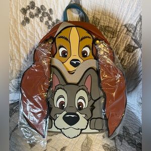 Loungefly Lady and the Tramp mini backpack